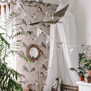 Dekornik behang voor kinderkamer vogels beige