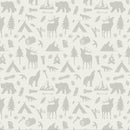 Little Amour Behang voor de Kinderkamer Wild Forest Blauw