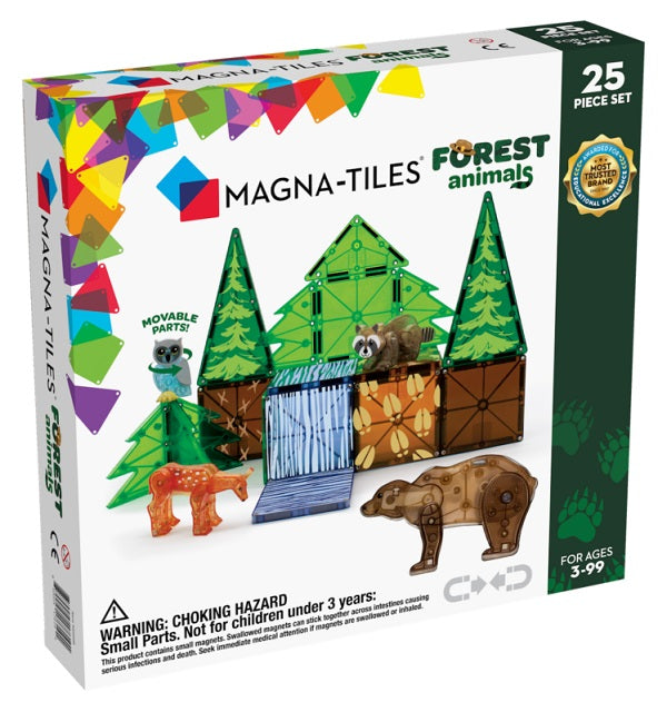 Magna-Tiles Forest Animals bosdieren 25stuks 