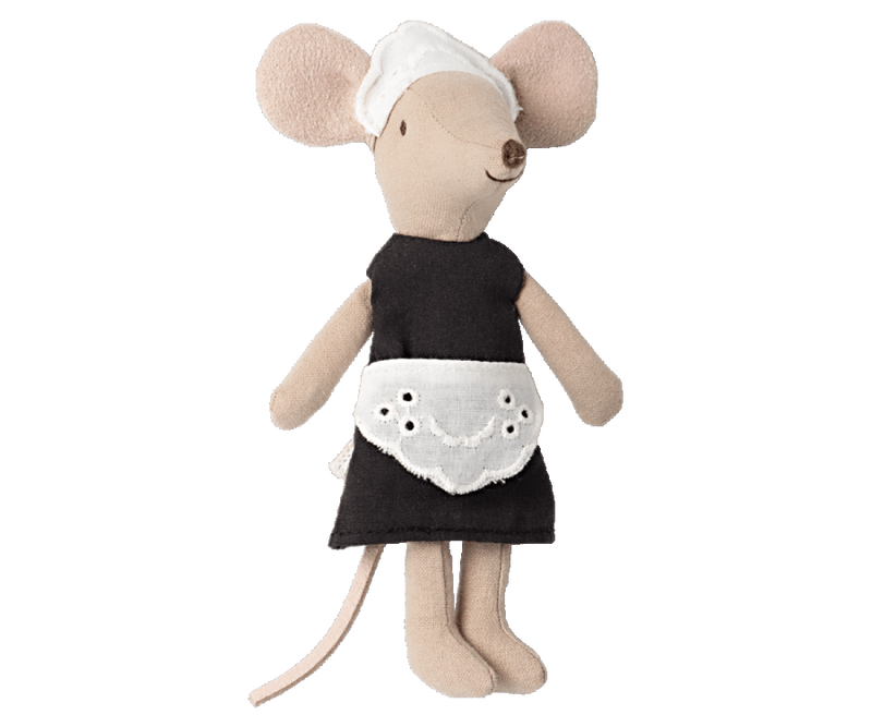 Maileg kledingset huishoudster maid muis