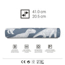 Pastelowe love behang voor de kinderkamer dino blauw