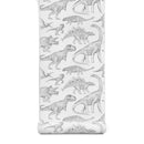 Pastelowe Love Behang voor de kinderkamer Dino Wit