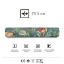 Pastelowe Love behang voor de kinderkamer woodland bosdieren groen