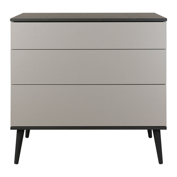 Commode Quax Flow kleur stone beige en zwart