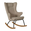 Quax Schommelstoel Rocking Adult Chair De Luxe - Clay