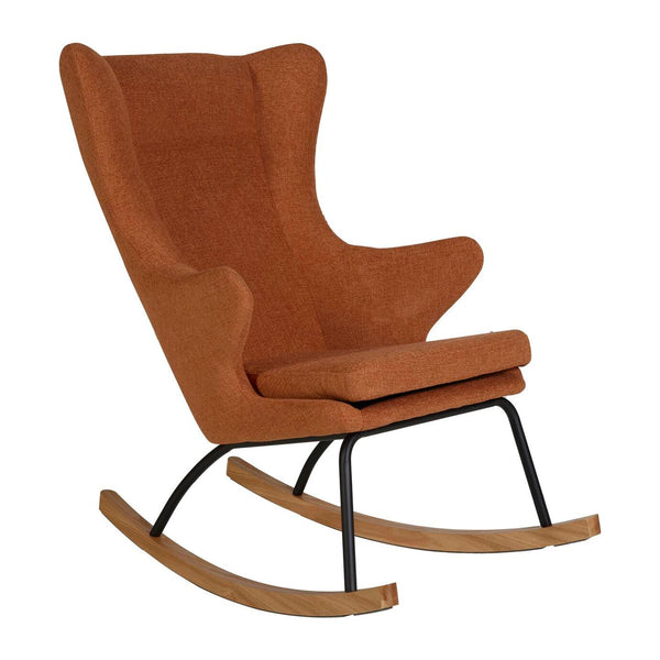 Quax Schommelstoel Rocking Adult Chair De Luxe - Terra
