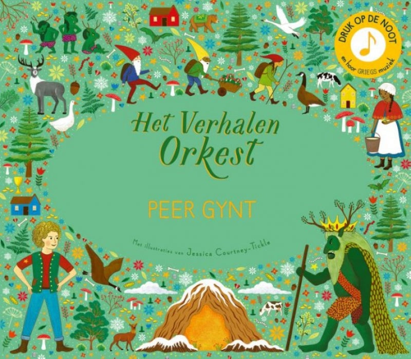 Het verhalen orkest muziekboek - Peer Gynt