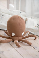 Sebra Knuffel Octopus Morgan Roestbruin