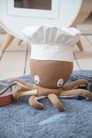 Sebra Knuffel Octopus Morgan Roestbruin