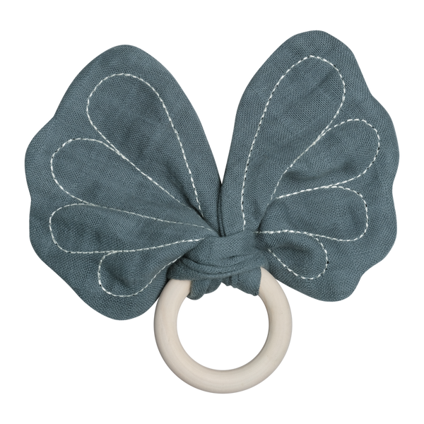 Bijtring Butterfly Blue Spruce Fabelab - Kidsbarn