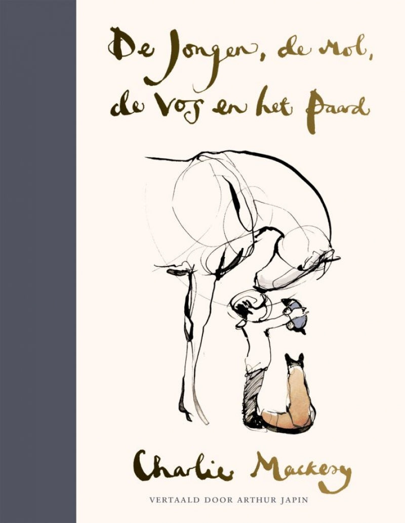 Kinderboek de jongen, de mol, de vos en het paard van Charlie Mackesy