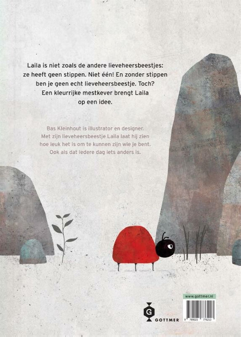 Kinderboek Laila het lieveheersbeestje van Bas Kleinhout