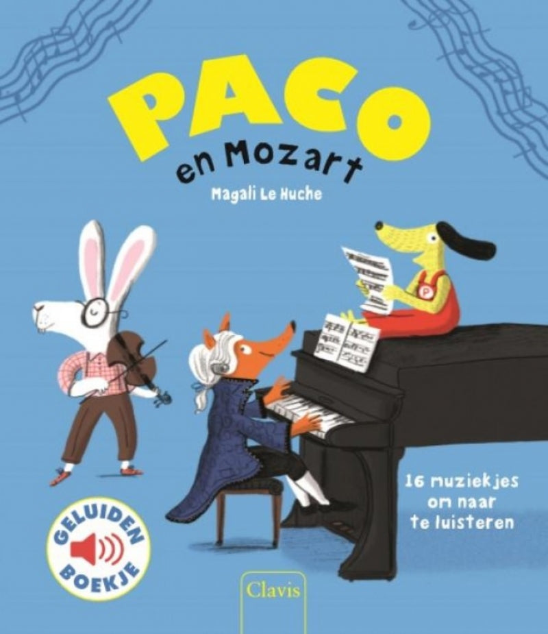 Paco en Mozart - Geluidenboekje