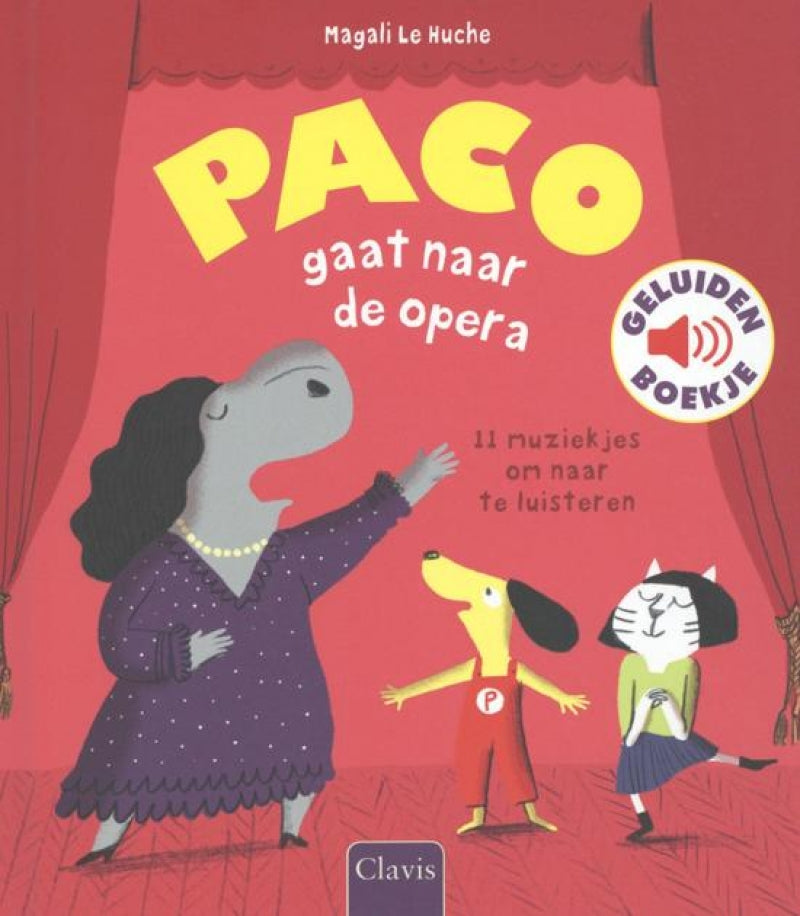 Paco gaat naar de opera geluidenboekje